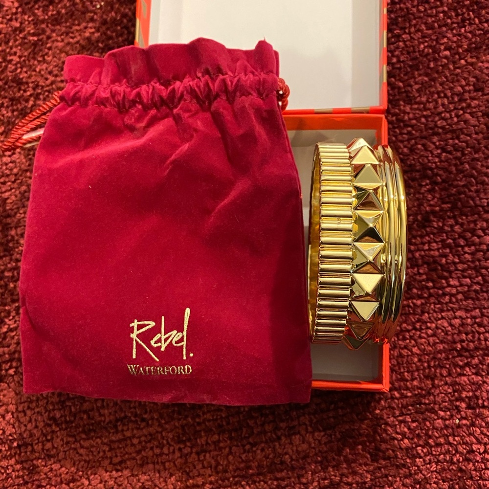 (Brand new) Waterford Rebel Gracie Gold Cuff